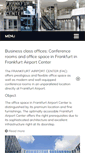 Mobile Screenshot of frankfurtairportcenter.de